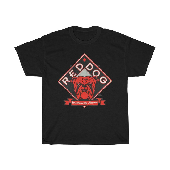 Vintage 90S Red Dog Uncommonly Smooth Beer Drinks Alcohol Unisex Heavy Cotton Tee 072021