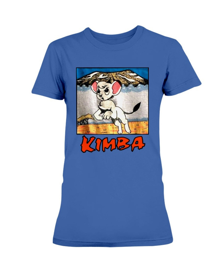 1995 Kimba The Lion Vintage Cartoon Ladies T Shirt 070921