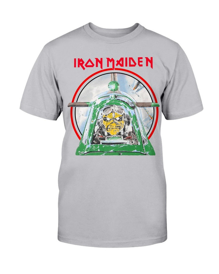Vintage Iron Maiden Shirt 1984 Aces High Concert T Shirt 063021