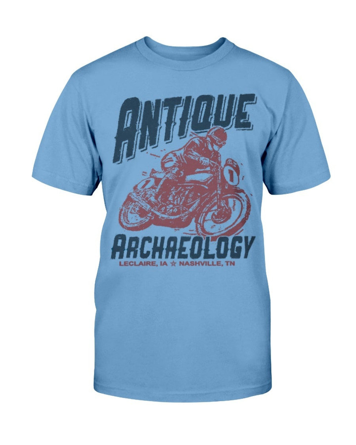 Mike Wolfe American Pickers Antique Archaeology History Channel T Shirt 062621