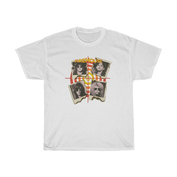Firehouse 90S Hold Your Fire Band Unisex Heavy Cotton Tee 070921