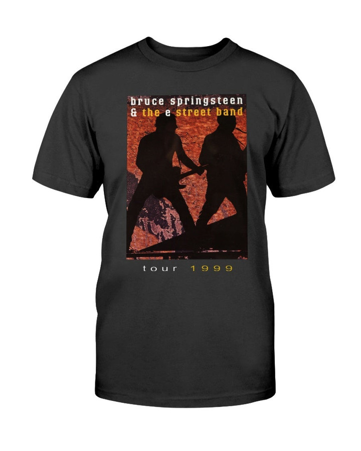 1990S Bruce Springsteen W E Street Band Vintage Concert 1999 Tour Rock T Shirt 071521