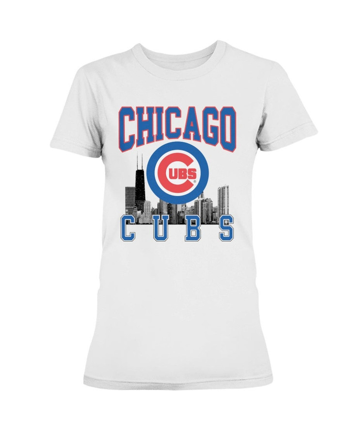 Vintage Chicago Cubs 1993 Mlb Baseball Ladies T Shirt 062621