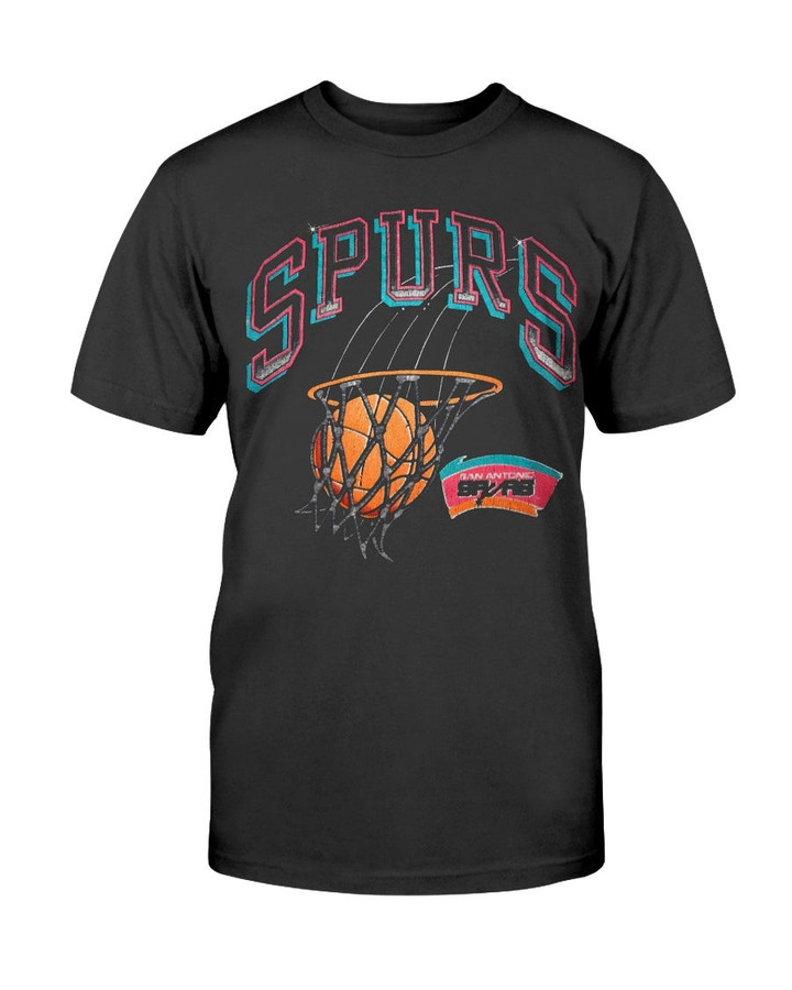 Vintage Early 90S San Antonio Spurs1992 Nba Basketball Soft David Robinson T Shirt 072421