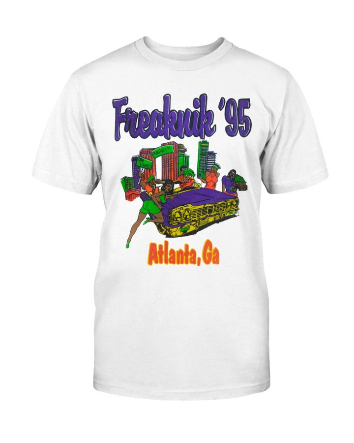 Rare Vintage 1995 Freaknik Atlanta Shirt Hip Hop Rap Festival T Shirt 070621