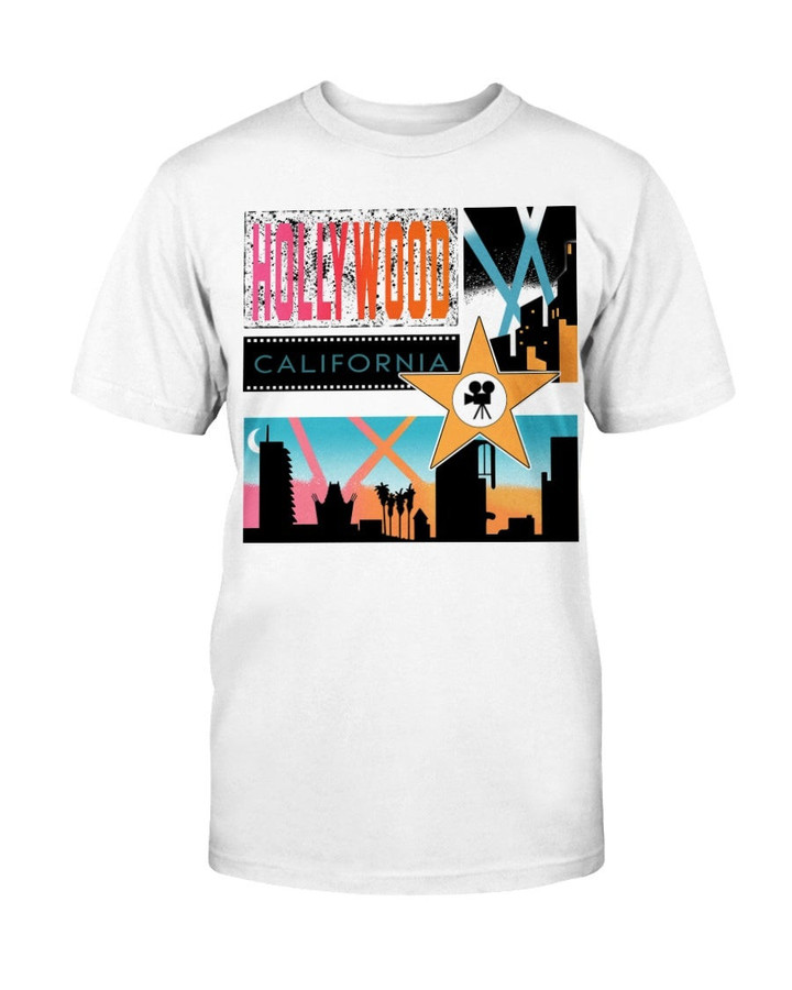 Hollywood California T Shirt 070821