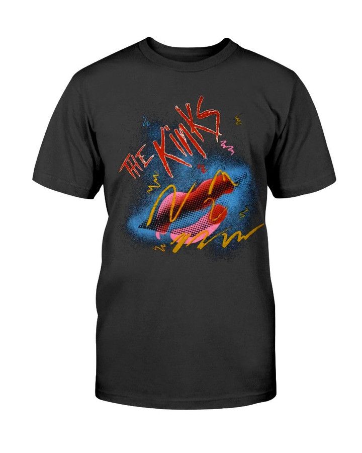 Vintage The Kinks Word Of Mouth Tour 1984 85 1986 T Shirt 070521