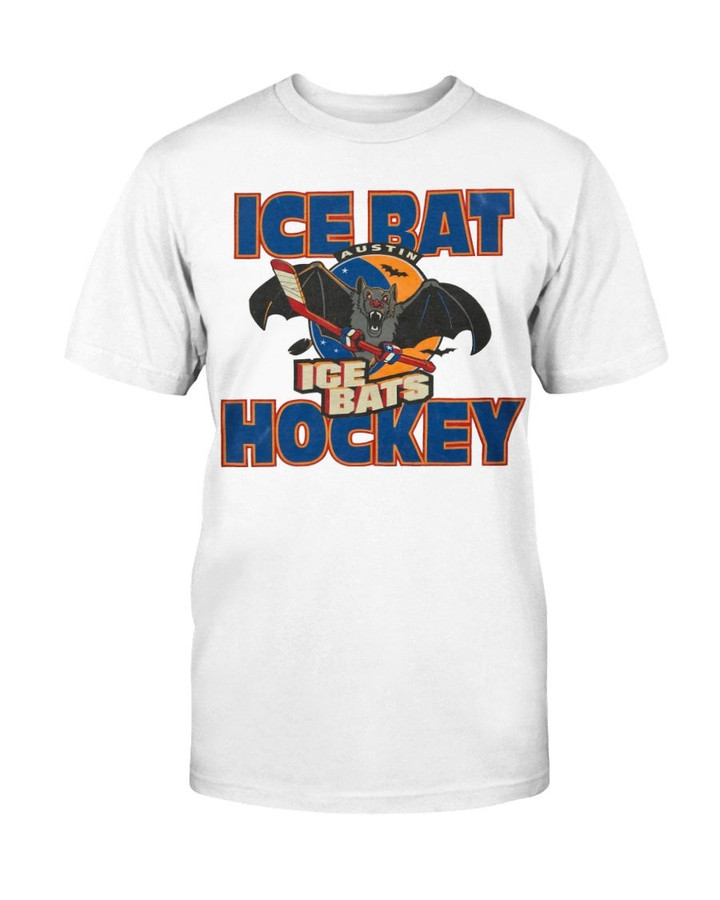 90S Austin Ice Bats Central Hockey League Jersey Shirt Vintage 1990S Defunct Austin Ice Bat Hockey Minor League Chl Hockey T Shirt 071521