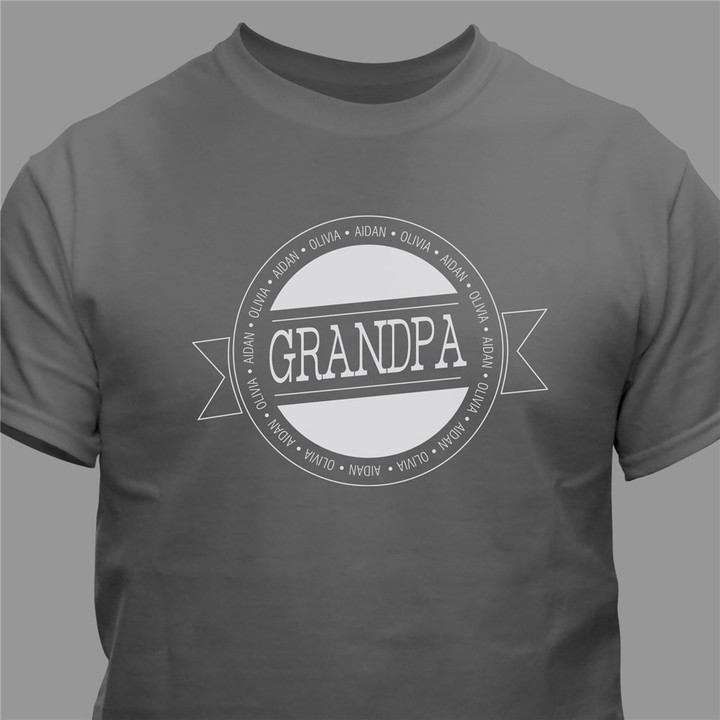 Grandpa T Shirt Funny Grandfather Gift