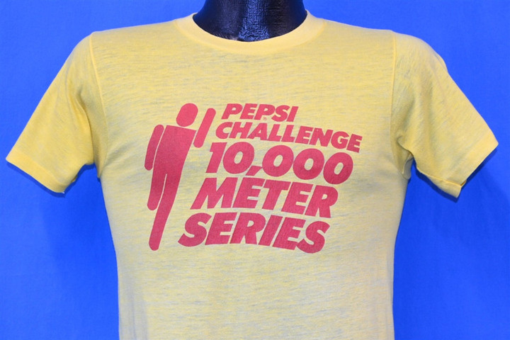 80s Pepsi Challenge 10000 Meter Series Philadelphia 1981 Race Run T shirt