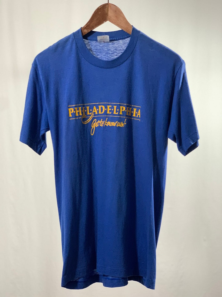 Vintage Philadelphia Get To Know Us T Shirt