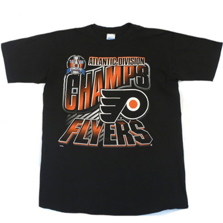Vintage Philadelphia Flyers 1995 NHL Hockey T shirt