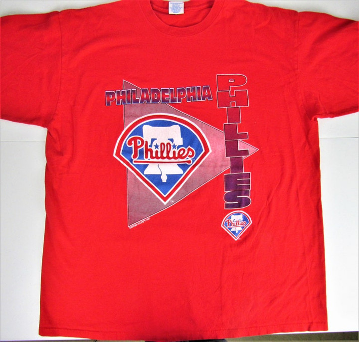 Baseball Philadelphia Phillies T Shirt Size X Large Vintage 1993 Starter Sports Brand Darren Daulton John Kruk Lenny Dykstra Schilling