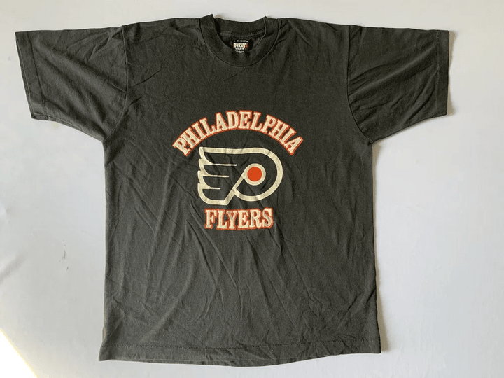 Vintage Look Nhl Philadelphia Flyers Cool Logo T shirt s At3