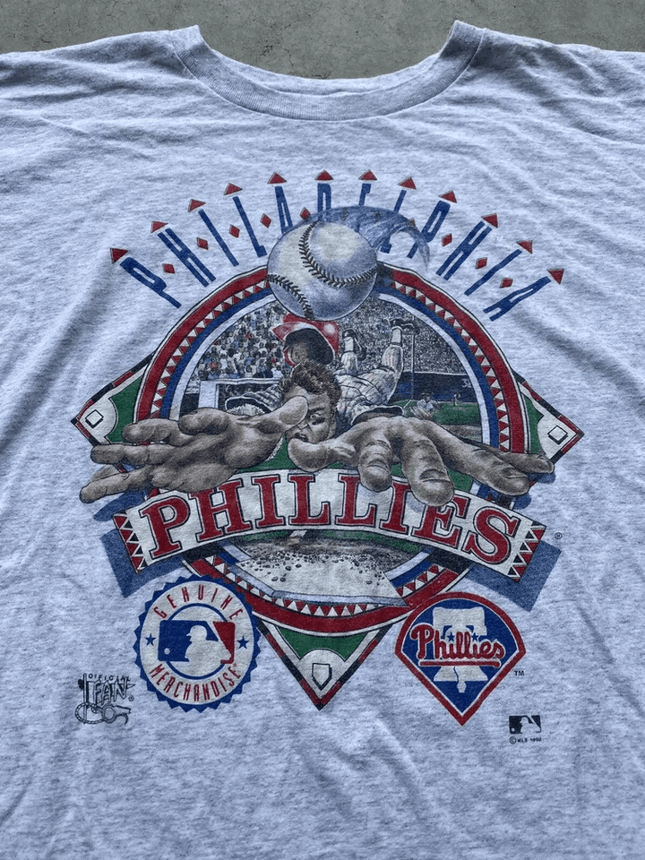 Vintage 1990s Philadelphia Phillies Baseball Shirt