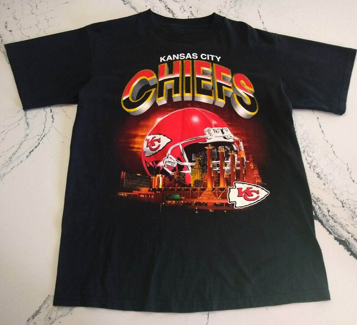 Vintage 1990s Kansas City Chiefs T shirt Big City Gift Fan