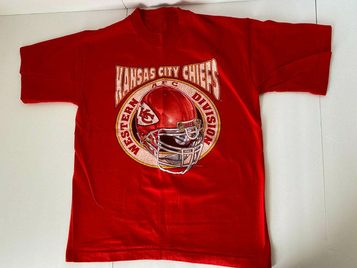 Vintage 1995 Kansas City Chiefs Player T shirt Full Unisex