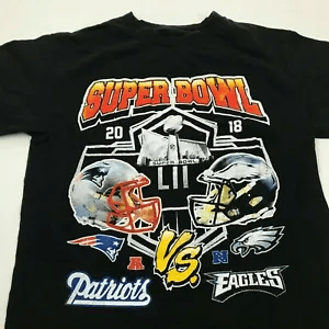 Philadelphia Eagles T shirt Vs New England Patriots Vintage 2018 Super Bowl Lii
