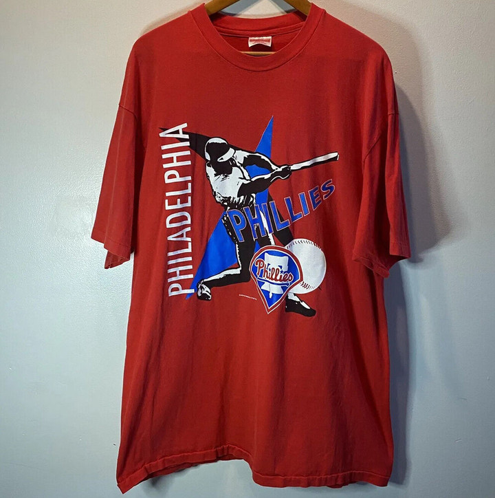 Vintage Philadelphia Phillies 1992 Graphic T Shirt X Champion Product