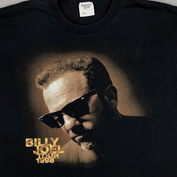 Vtg 1998 Billy Joel Concert T shirt Rock 90s Corestates Center Philadelphia