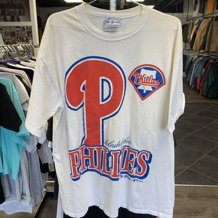 Vintage 1995 Philadelphia Phillies T Shirt X 2 The Game 334