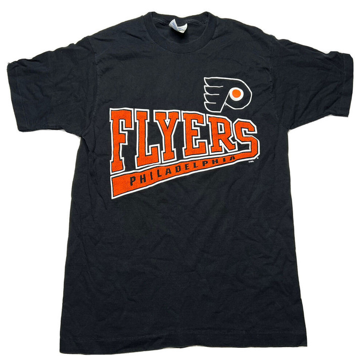Vintage 90s Pro Player Philadelphia Flyers Shirt Adult Graphic T Shirt