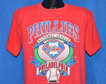 90s Philadelphia Phillies 1992 Baseball T shirt 4514