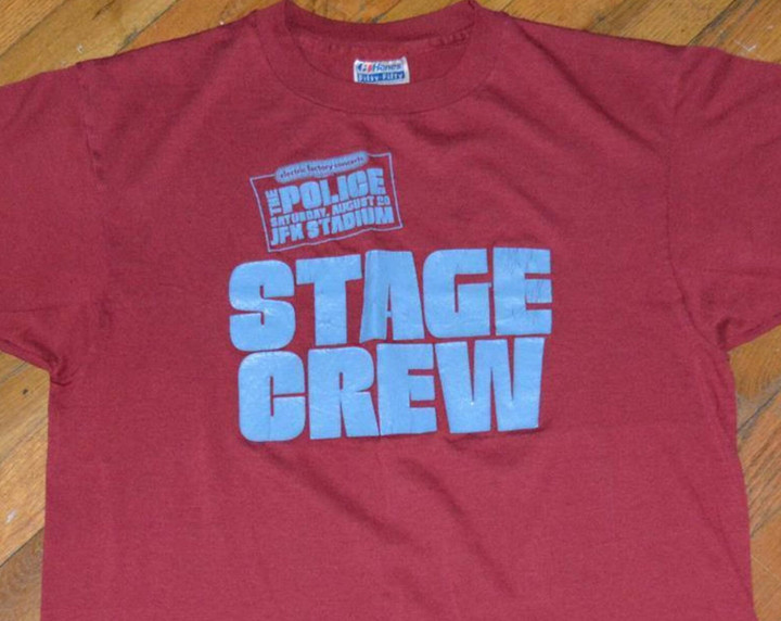 1983 The Police Vintage Concert 80s Tour Philadelphia Rare Rock Band Crew l Sting 80s 70s Tee Tshirt S Gift
