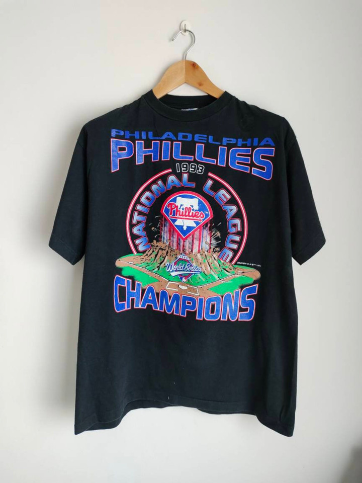 Vintage Philadelphia Phillies Champion 90s T shirt Baseball