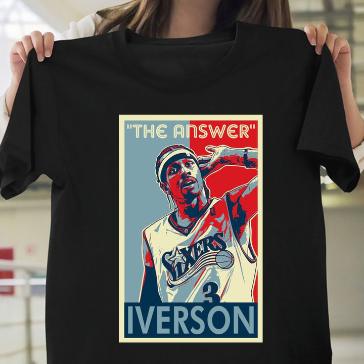 Legends Shirt Shirt Basketball Shirt Allen Iverson Shirt Allen Iverson Shirt Allen Iverson Star Shirt Philadelphia 76ers