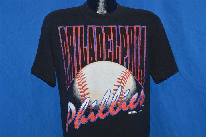 90s Philadelphia Phillies Baseball Trench T shirt