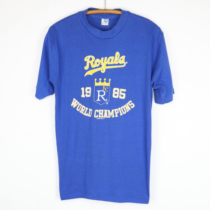 Vintage 1985 Kansas City Royals World Champions Shirt