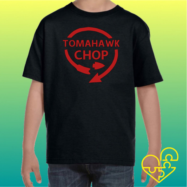 Tomahawk Chop Kansas City Chiefs Western Auto Tee