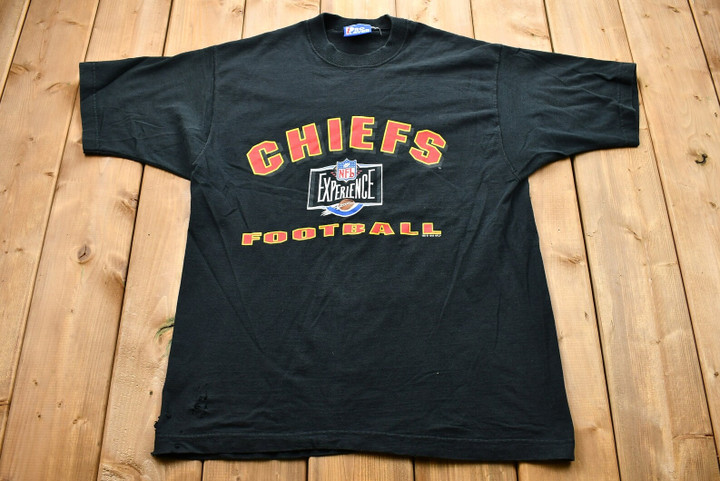 Vintage 1995 Kansas City Chiefs T shirt 90s Streetwear Athleisure Vintage Sportswear Usa