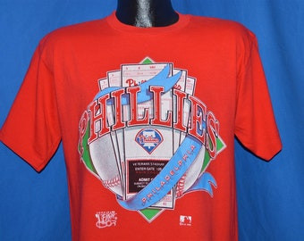 90s Philadelphia Phillies Veterans Stadium Ticket T shirt 9506
