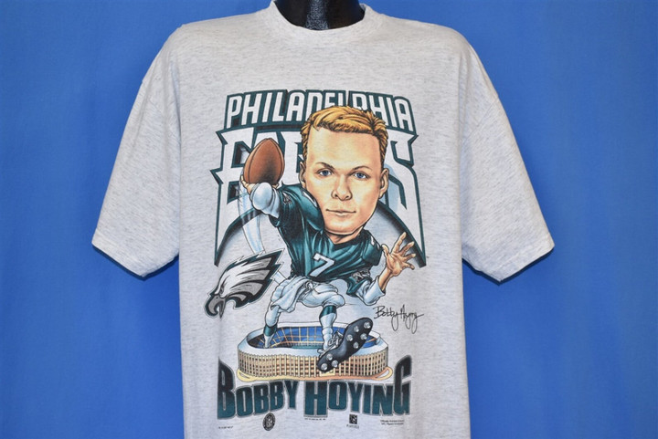 90s Philadelphia Eagles Bobby Hoying Football T shirt Extra