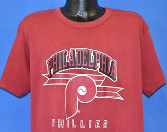 80s Philadelphia Phillies Iron On T shirt Extra 1445