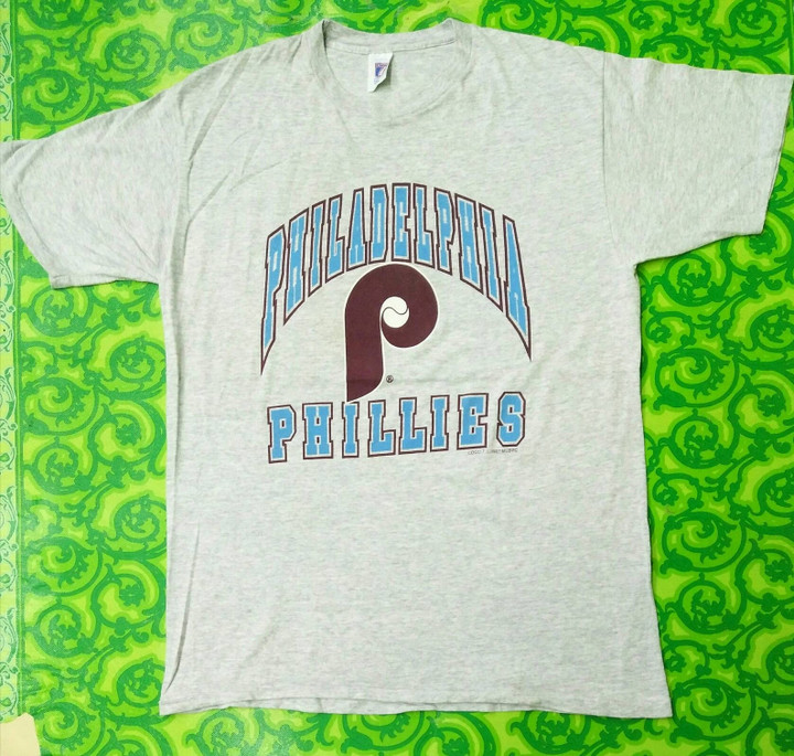 Vintage 1987 pc Philadelphia Phillies Logo 7 Inc T Shirt Vintage Philadelphia Phillies Shirt Vtg Champion
