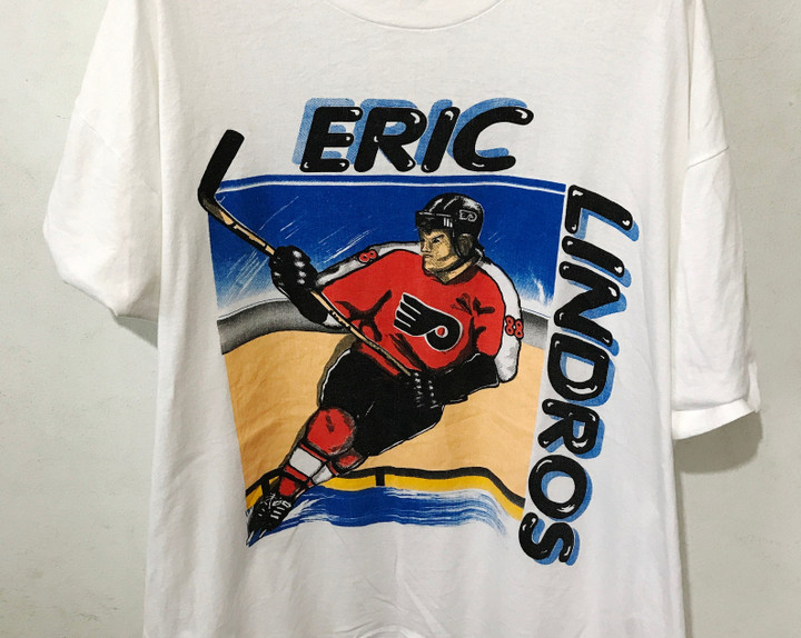 Vintage Eric Lindros Philadelphia Flyers Nhl Shirt