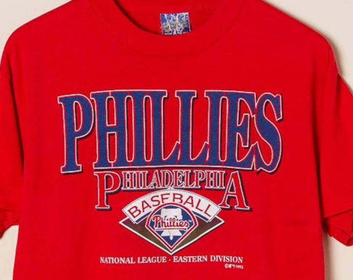 Vintage 90s Philadelphia Phillies T shirt 1993