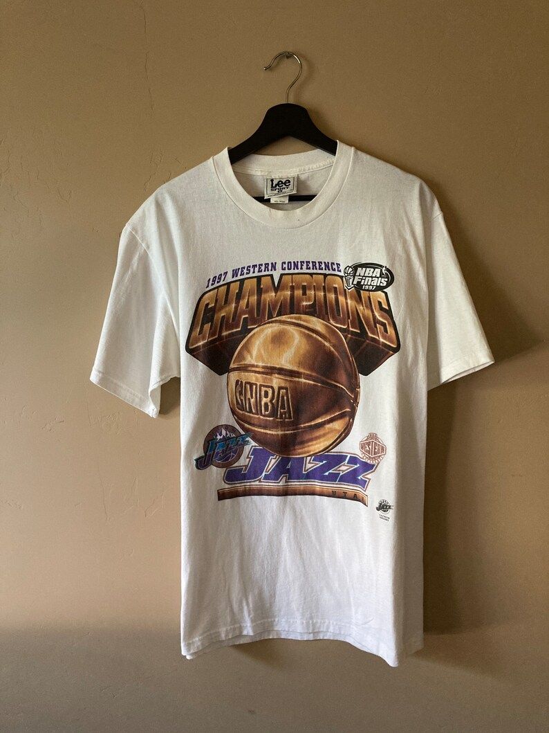 1997 Utah Jazz Western Conference Champions Tee - StanyStore