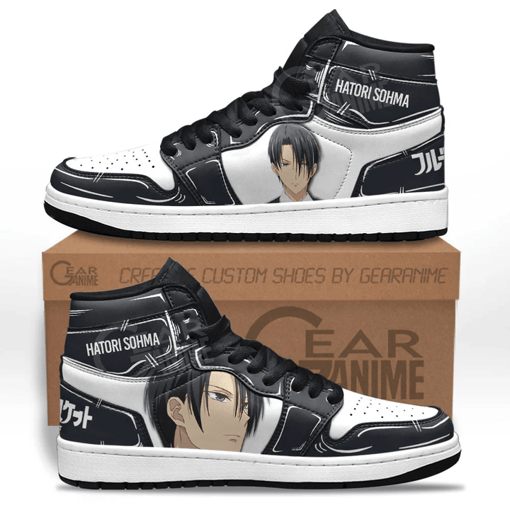 Hatori Sohma JD1s Sneakers Fruits Basket Custom Anime Shoes For Fans