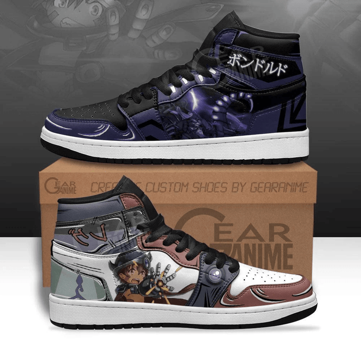 Reg and Bondrewd JD1s Sneakers Custom Anime Made in Abyss Shoes