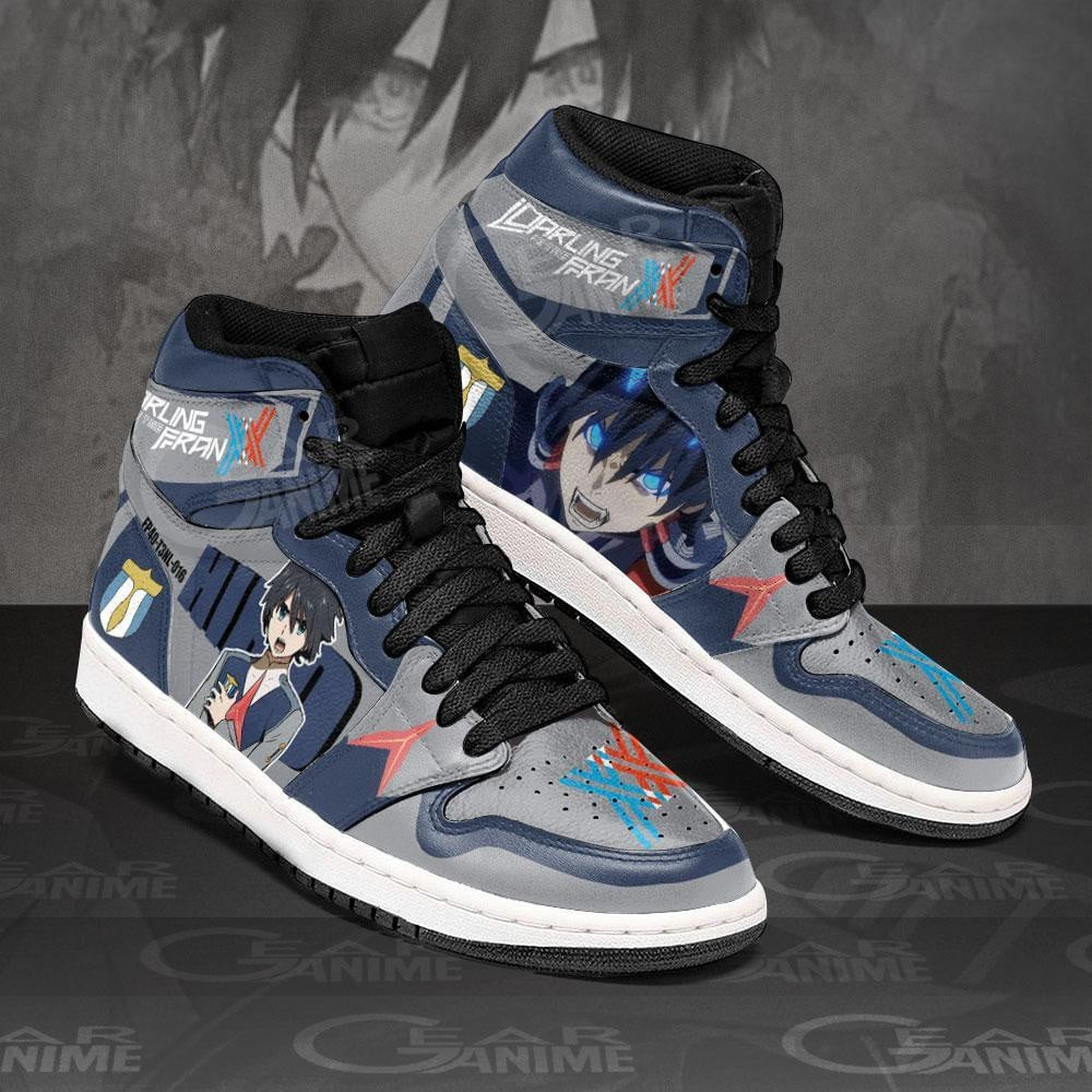 Darling in the Franxx Hiro JD1s Sneakers Code 016 Custom Shoes