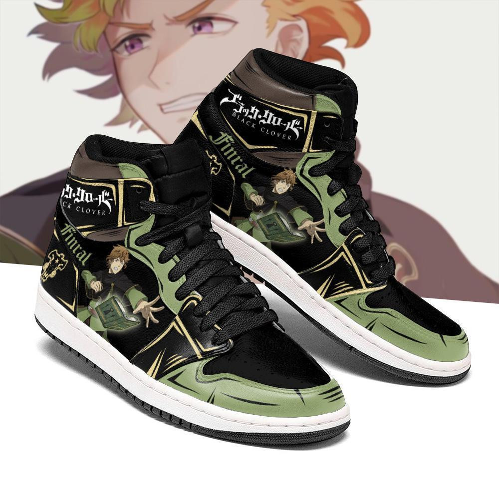 Black Bull Finral JD1s Sneakers Black Clover Anime Shoes