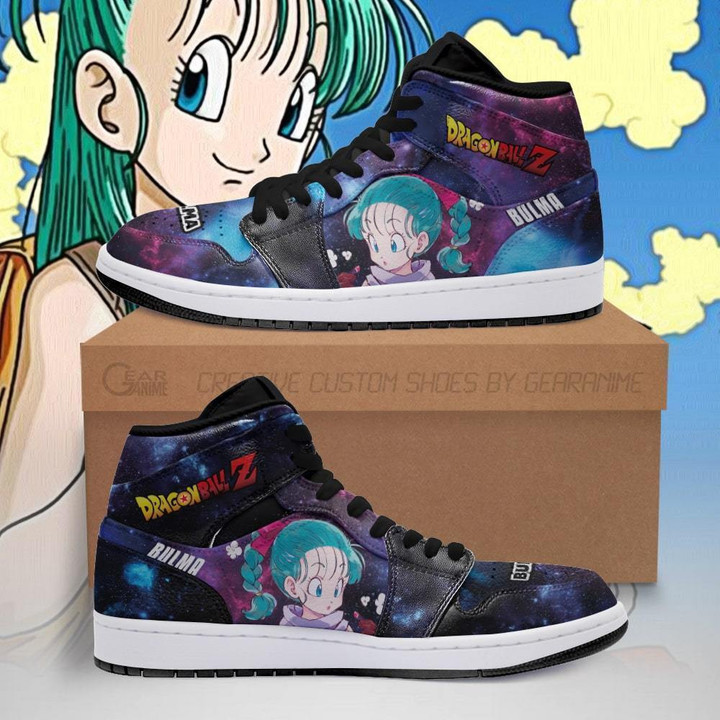 Bulma JD1s Sneakers Galaxy Custom Dragon Ball Anime Shoes
