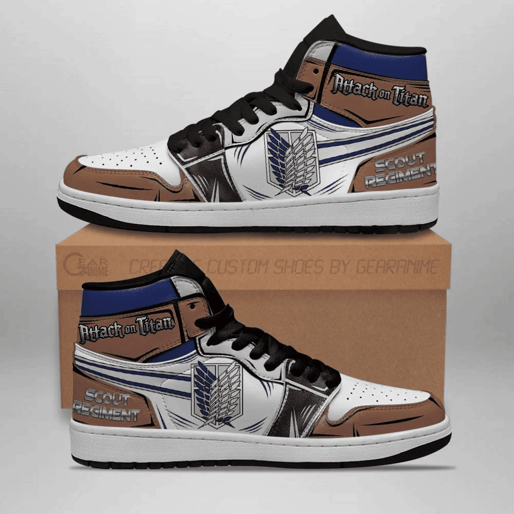 Scout Regiment JD1s Sneakers AOT Anime Shoes