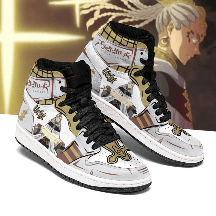 Third Eye Patolli Licht JD1s Sneakers Black Clover Anime Shoes