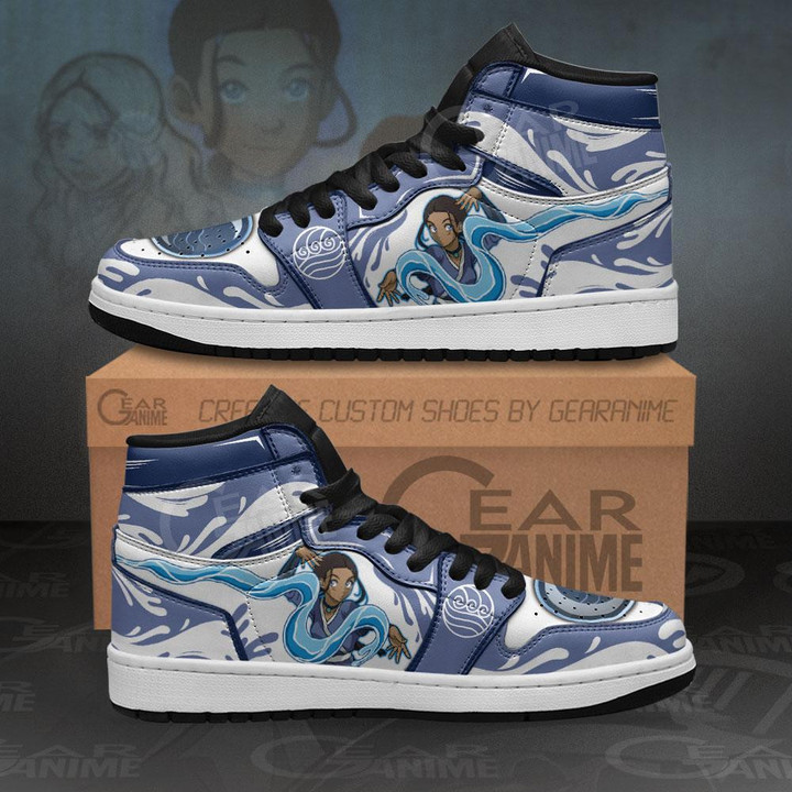 Katara JD1s Sneakers Custom Avatar The Last Airbender Anime Shoes