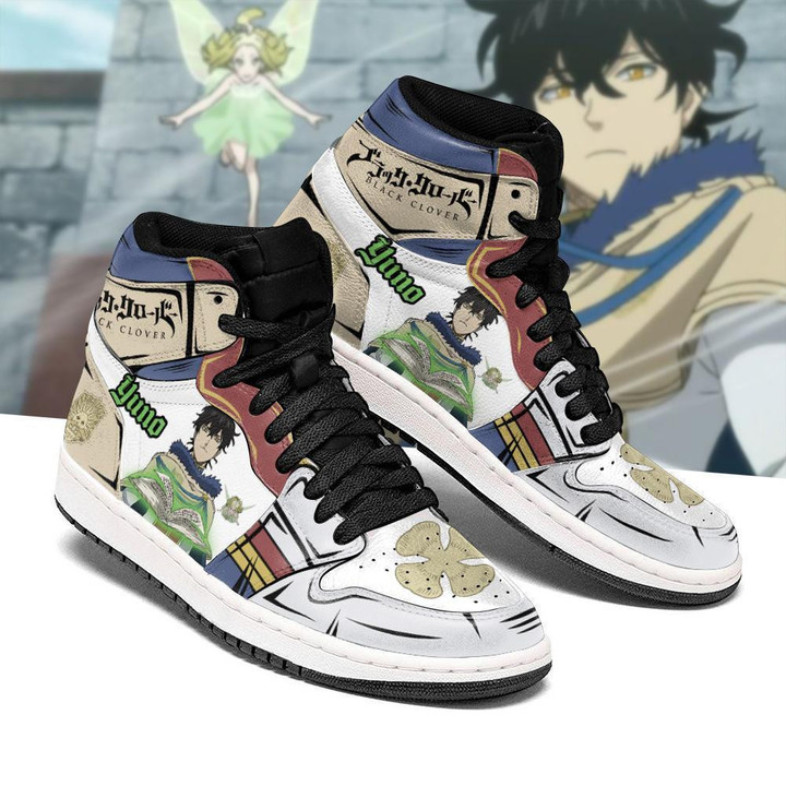 Golden Dawn Yuno JD1s Sneakers Black Clover Anime Shoes